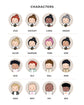 Hair Color Planner Stickers