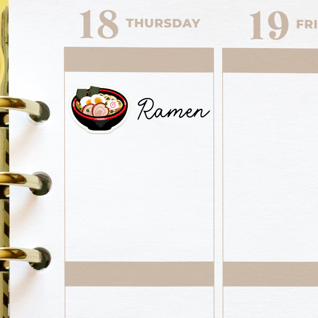 Ramen Planner Stickers