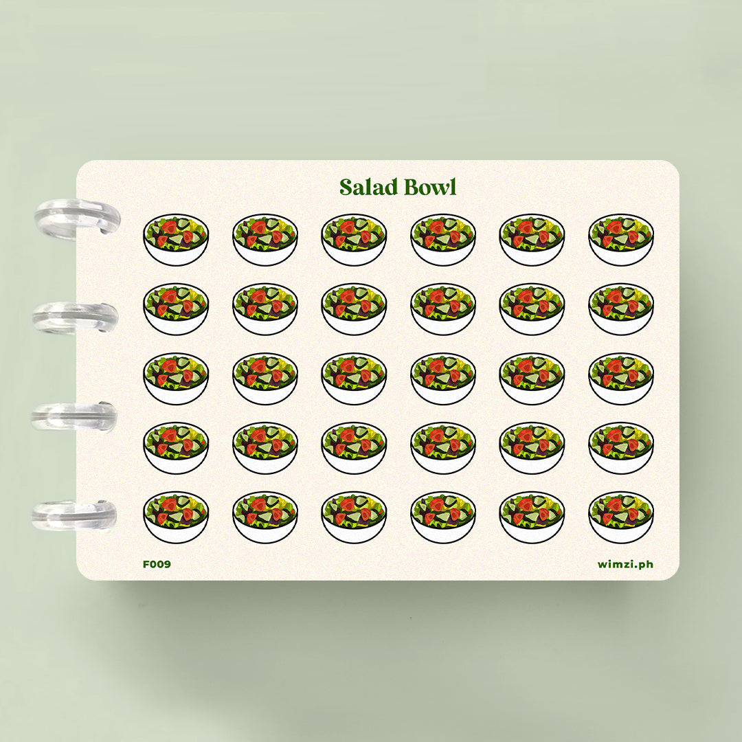 Salad Bowl Planner Stickers