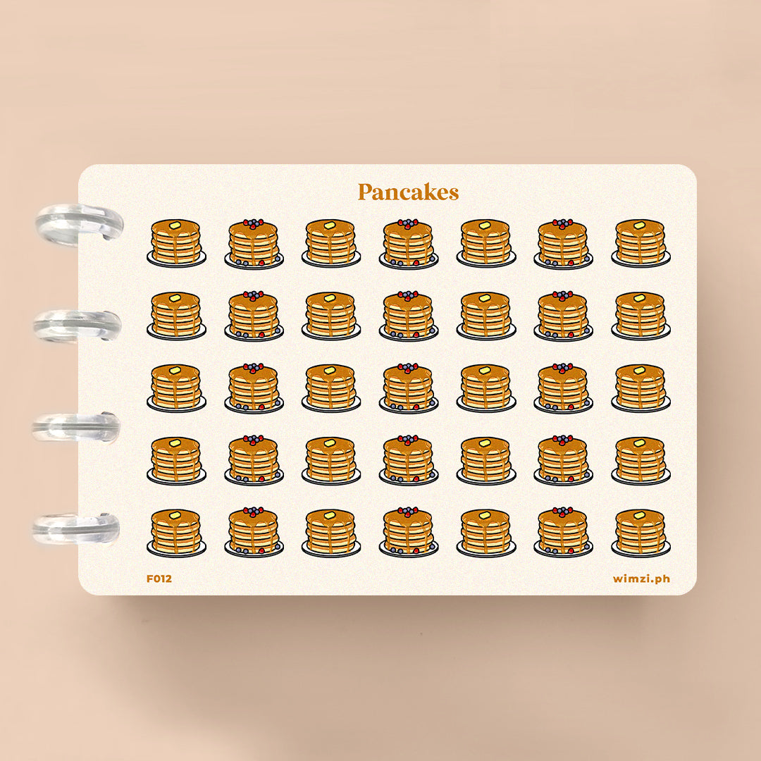 Pancakes Planner Stickers