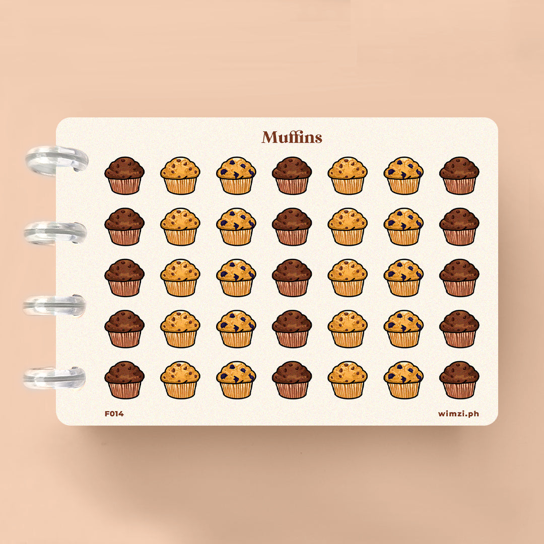 Muffins Planner Stickers