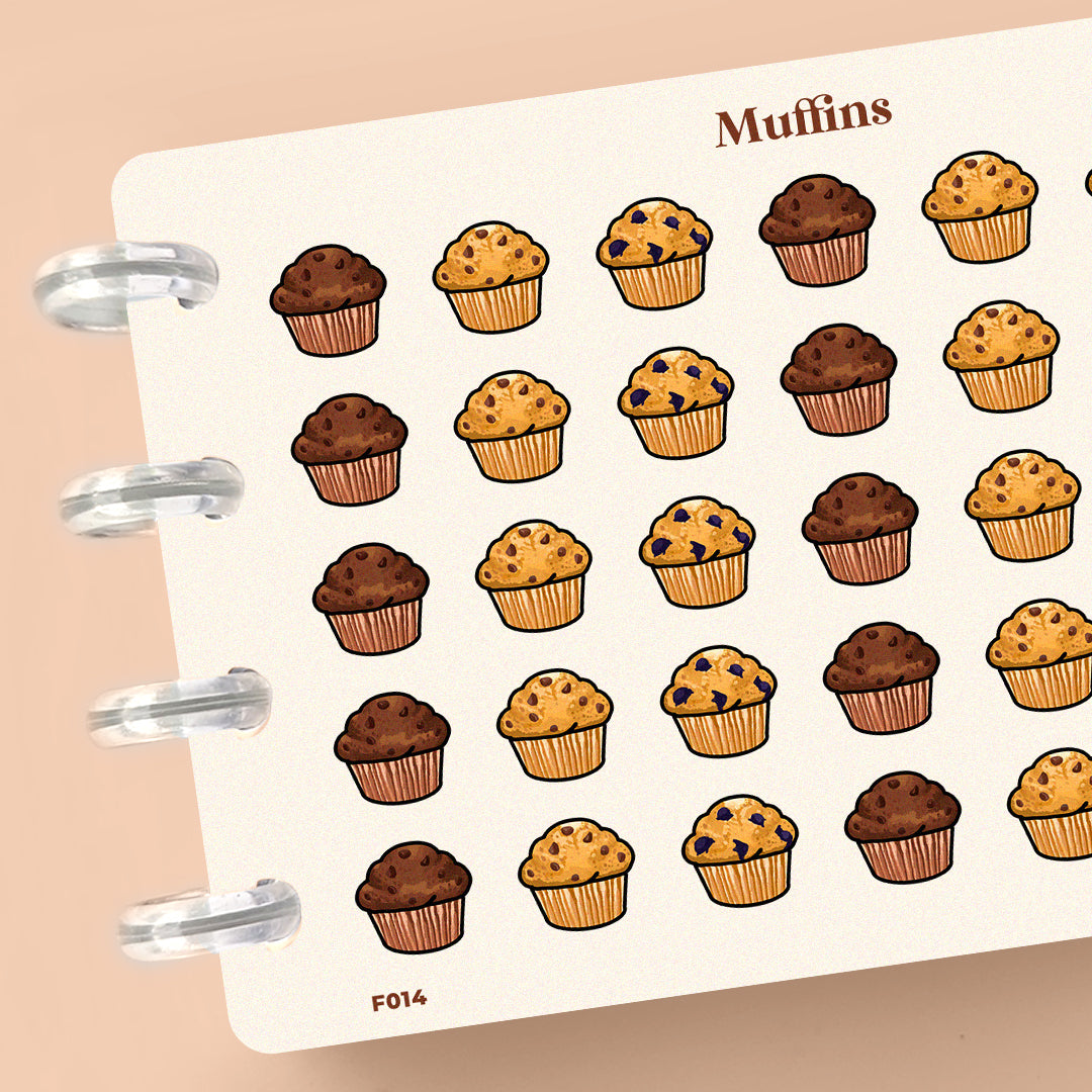 Muffins Planner Stickers