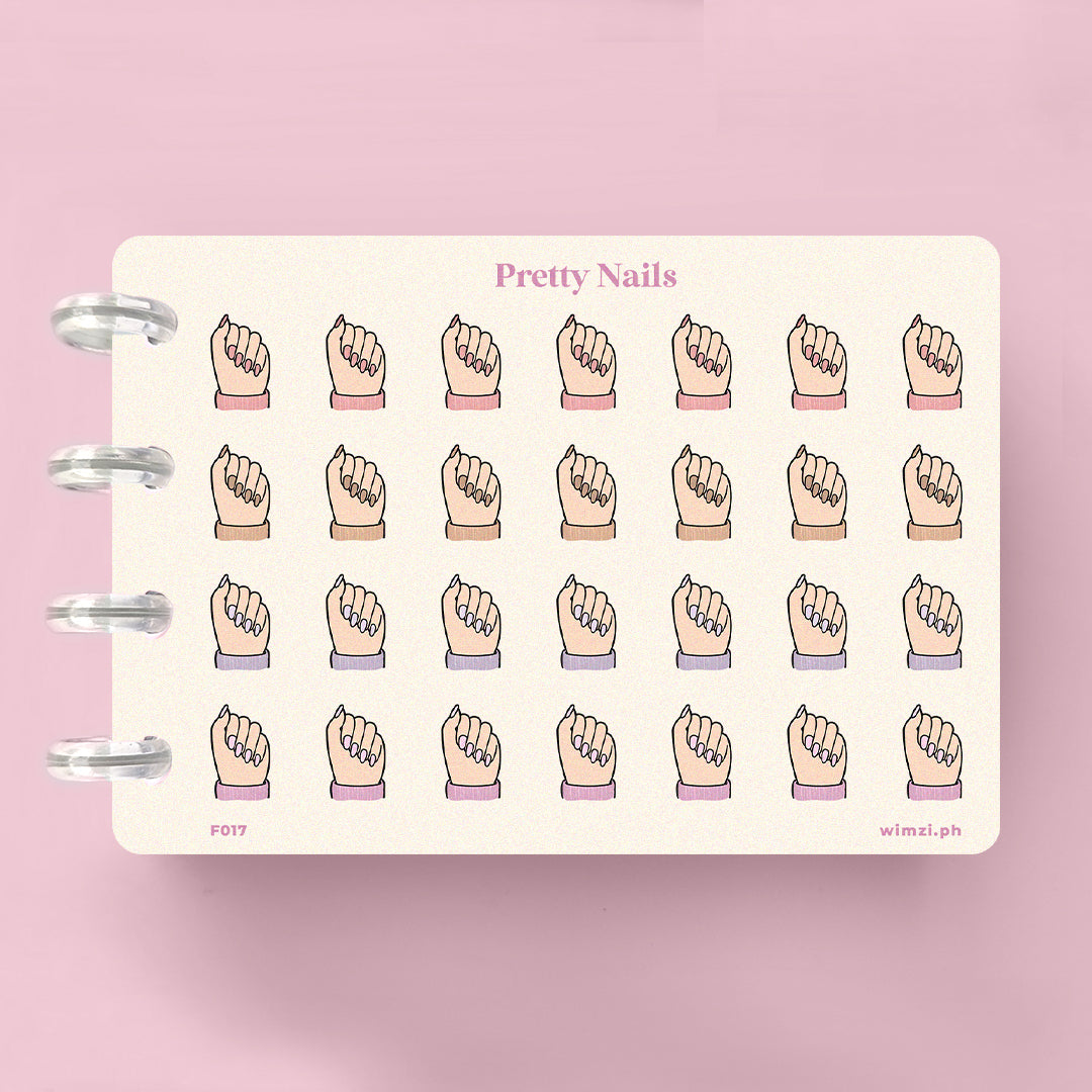 Nail Appointment Planner Stickers