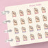 Nail Appointment Planner Stickers