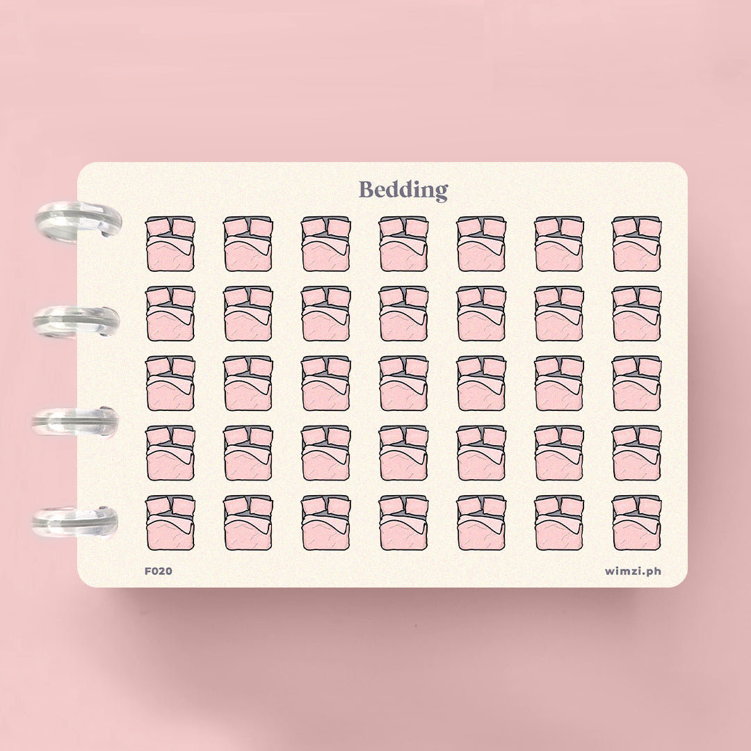 Beddings Planner Stickers