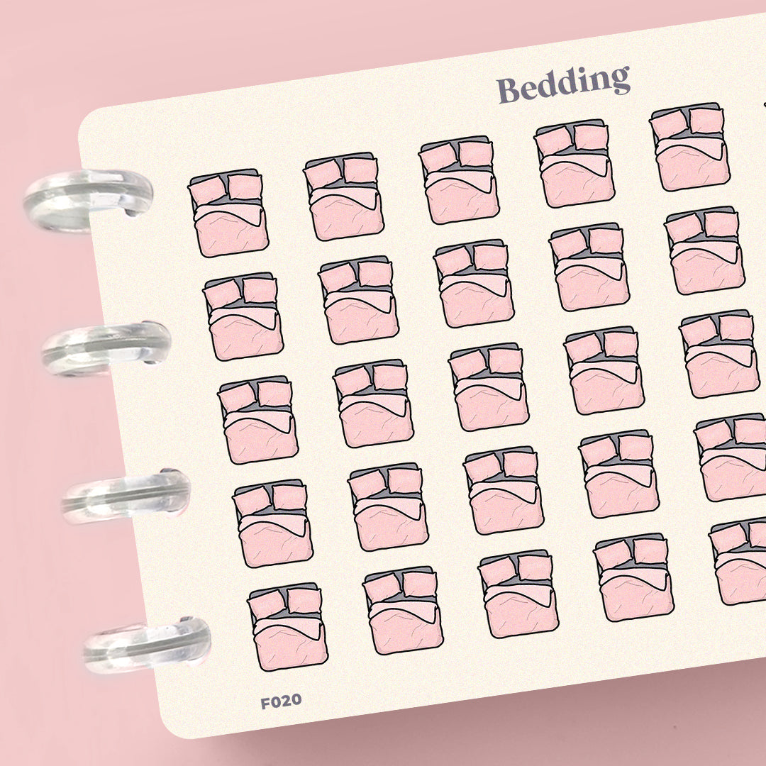 Beddings Planner Stickers