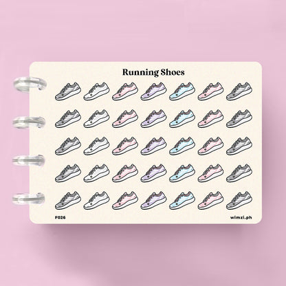 Running Shoes Planner Stickers