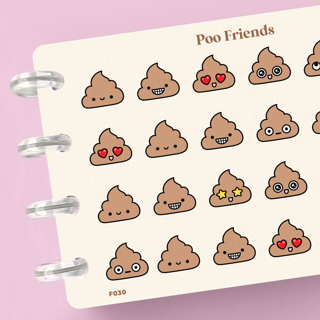 Poo Planner Stickers