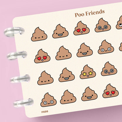 Poo Planner Stickers