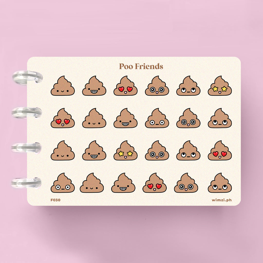 Poo Planner Stickers