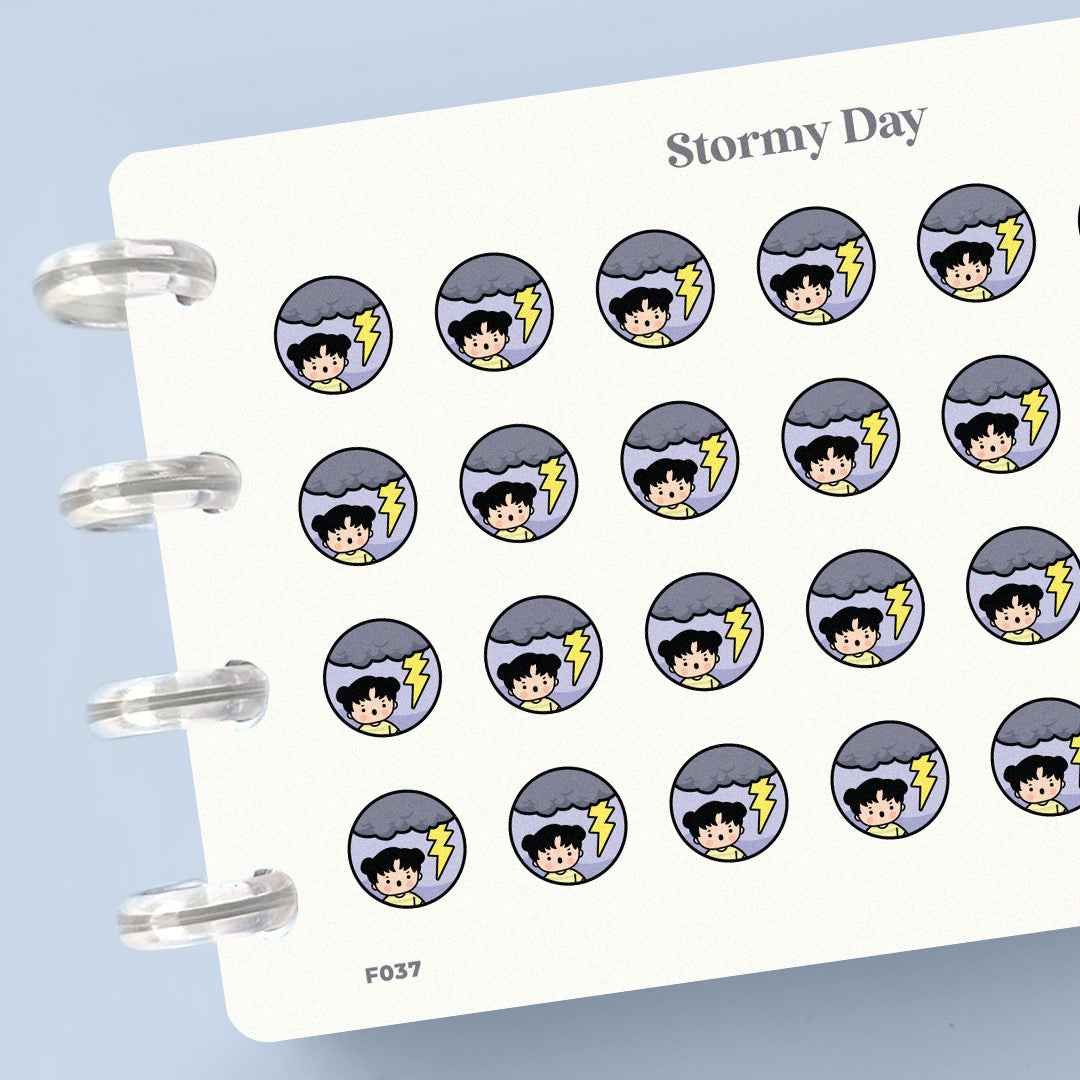 Weather Planner Stickers