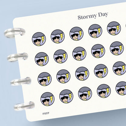 Weather Planner Stickers