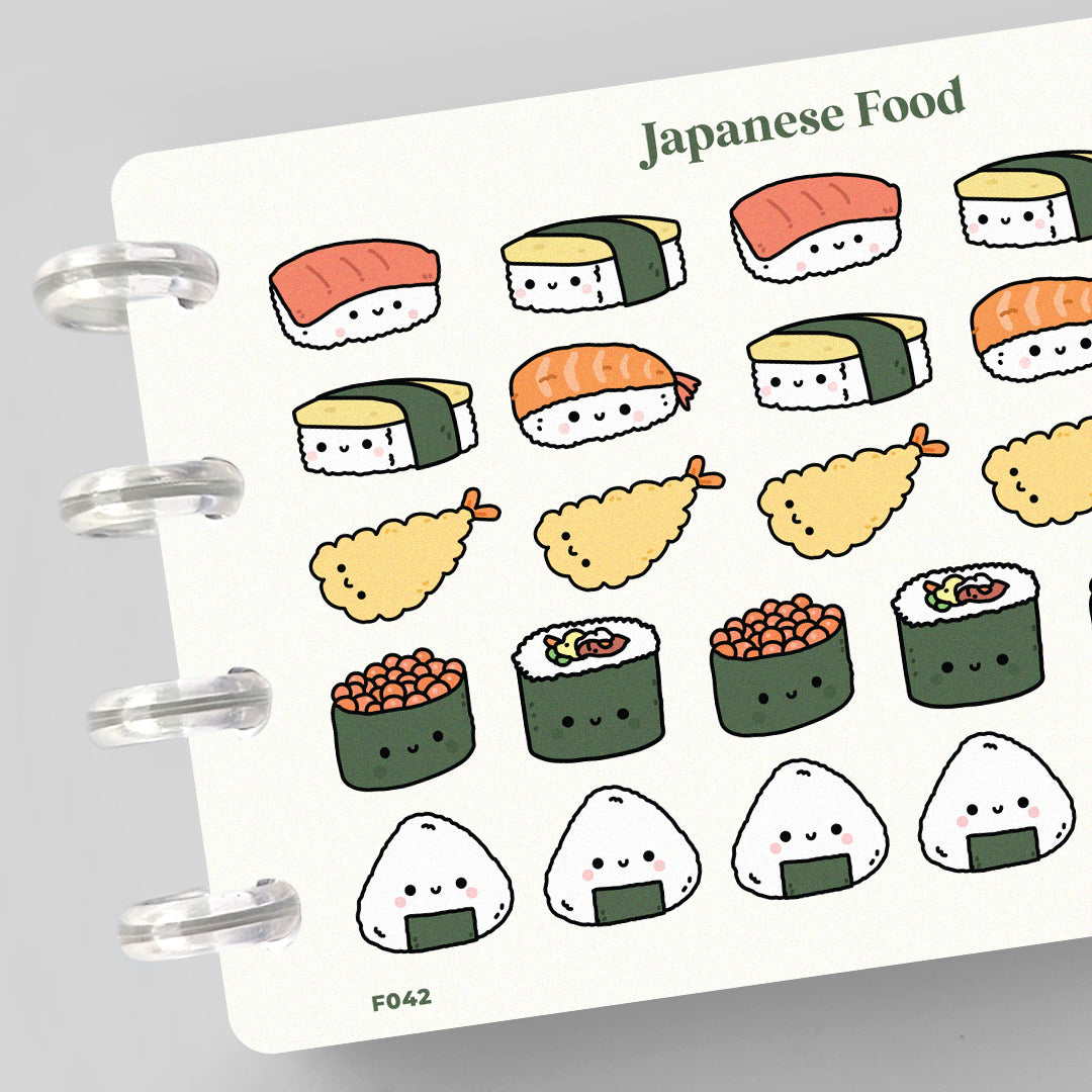 Sushi Planner Stickers