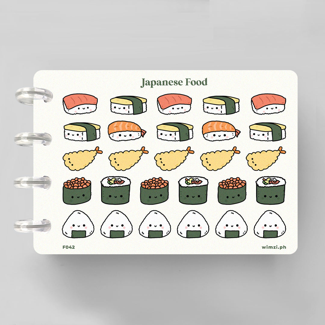 Sushi Planner Stickers