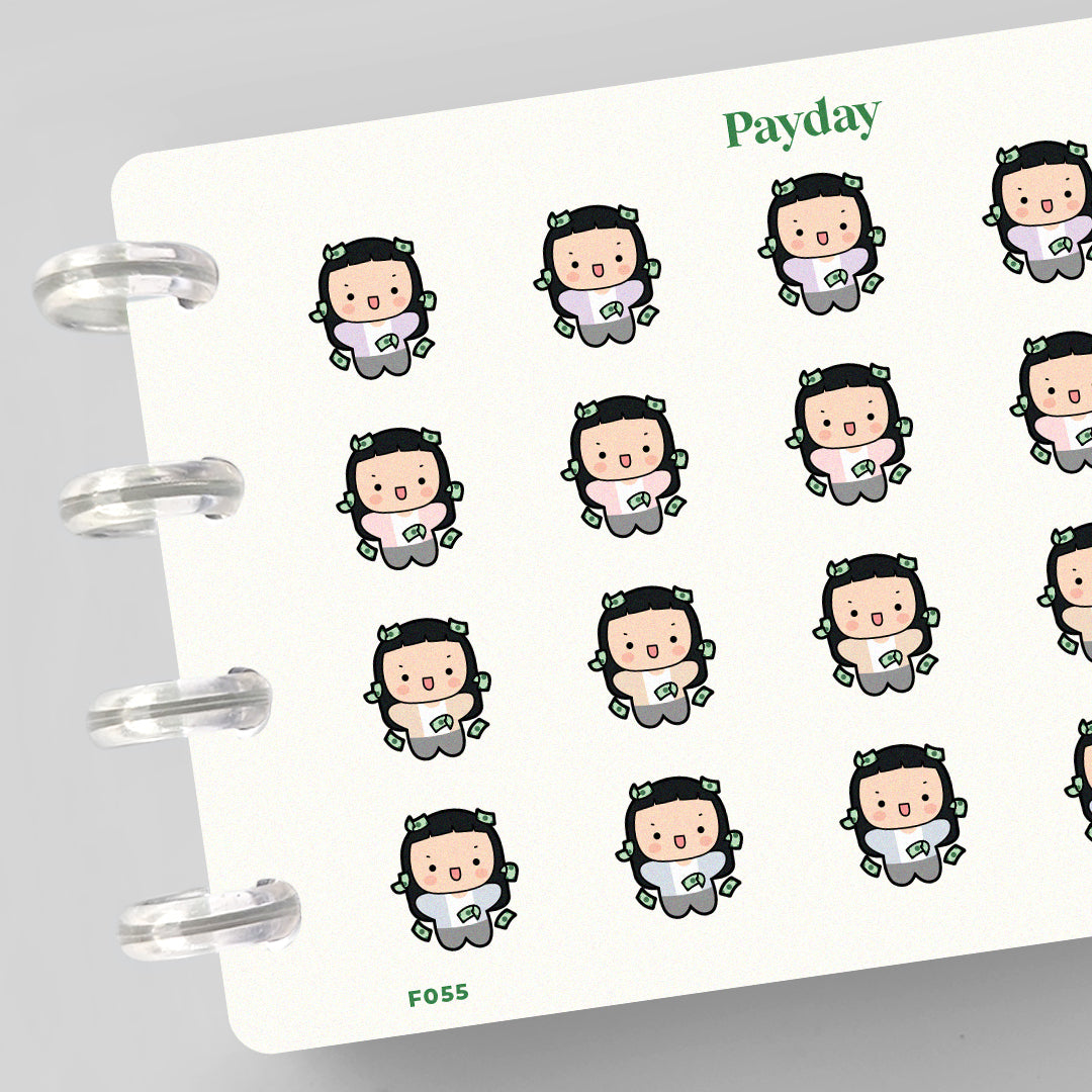 Payday Planner Stickers