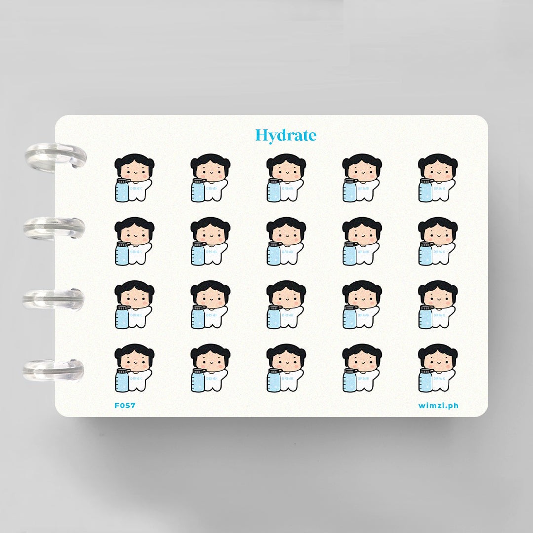 Hydrate Planner Stickers