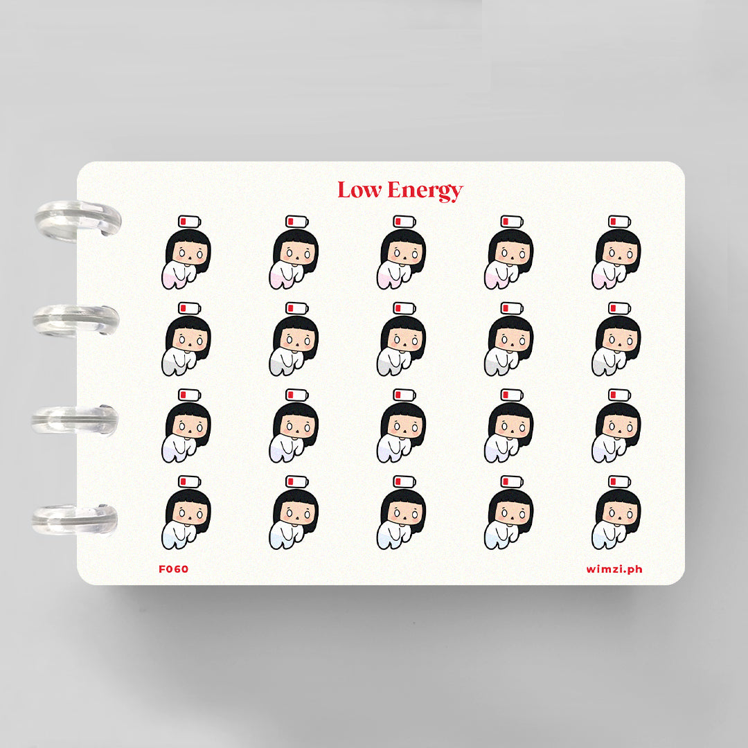 Low Energy Planner Stickers