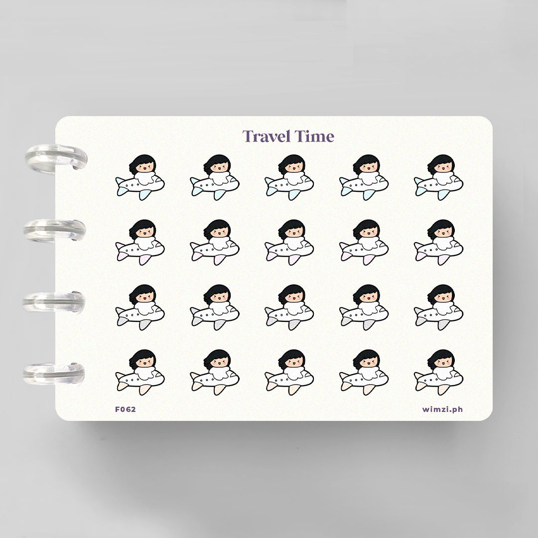 Travel Time Planner Stickers