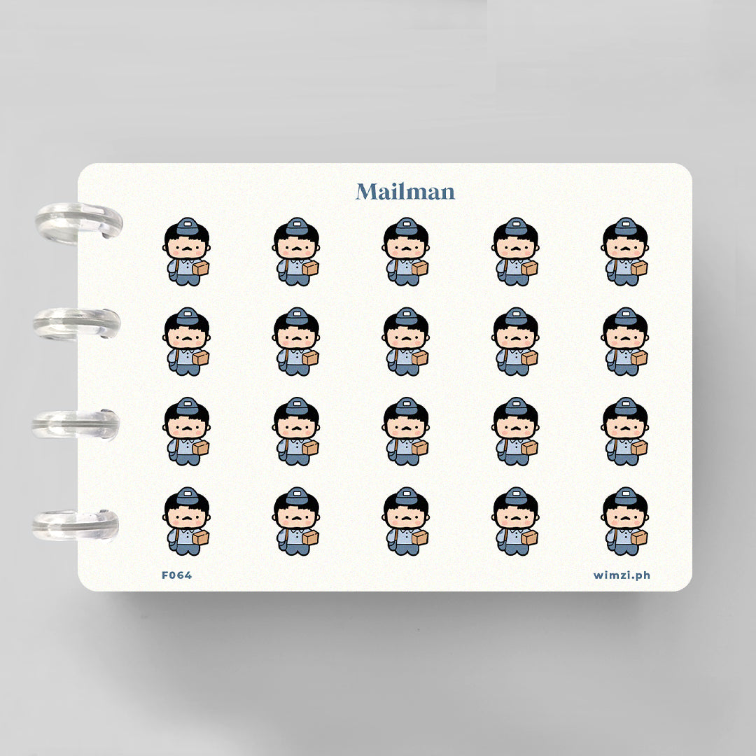 Mailman Planner Stickers