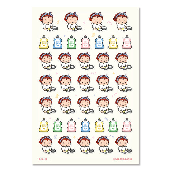 House Chores Planner Sticker Sheets