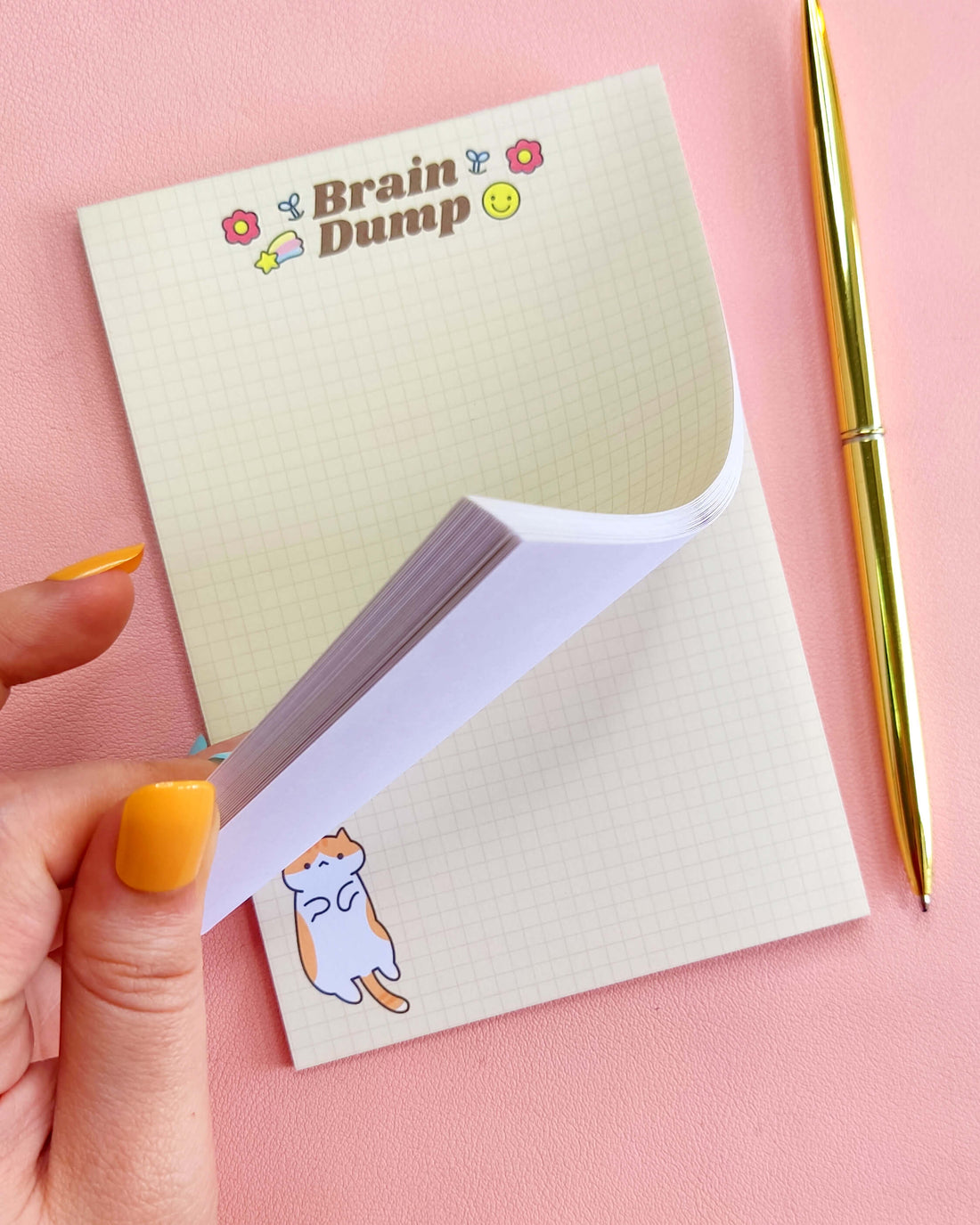 Cute Brain Dump Notepad