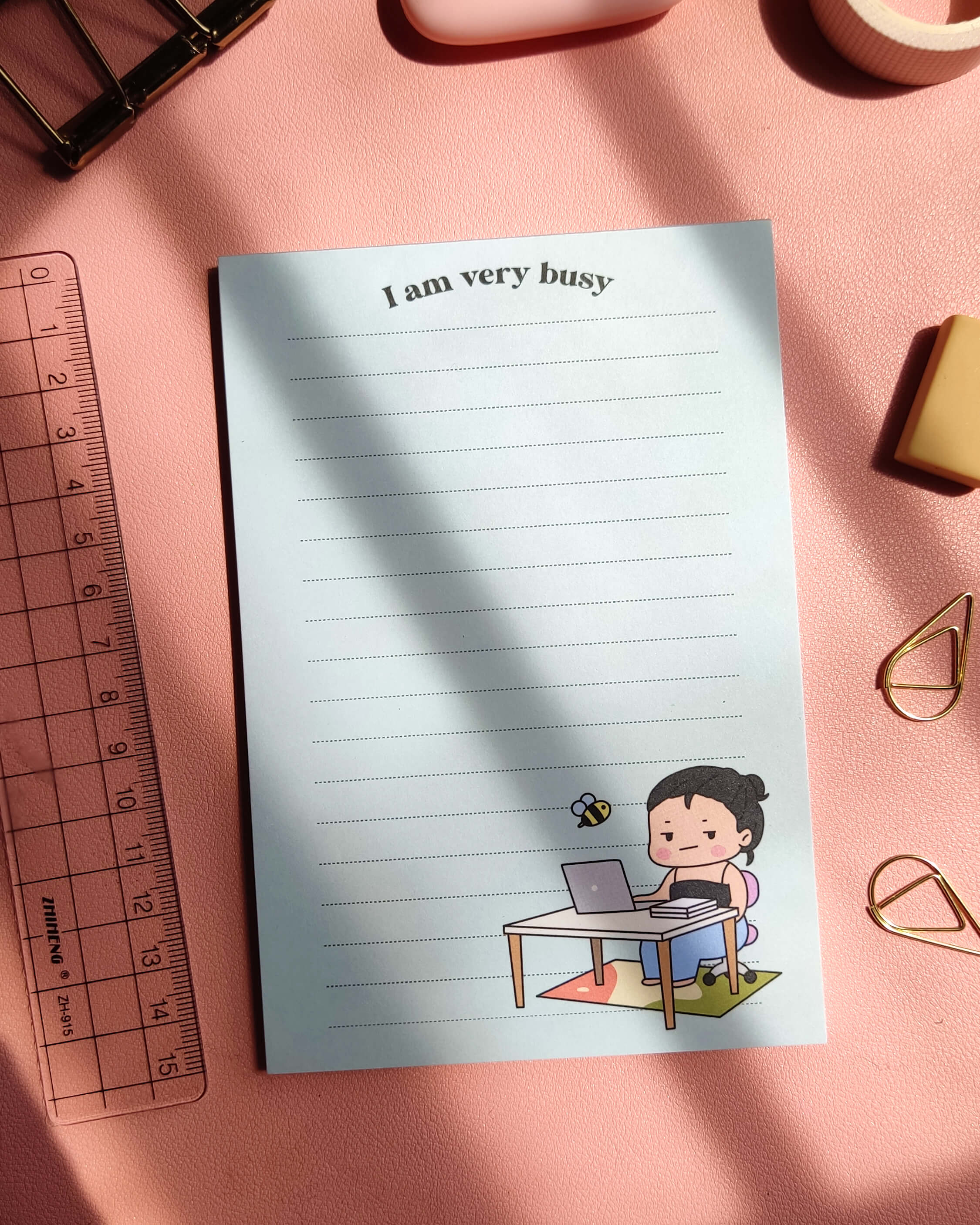 I am very busy - Adulting Notepad, Memopad