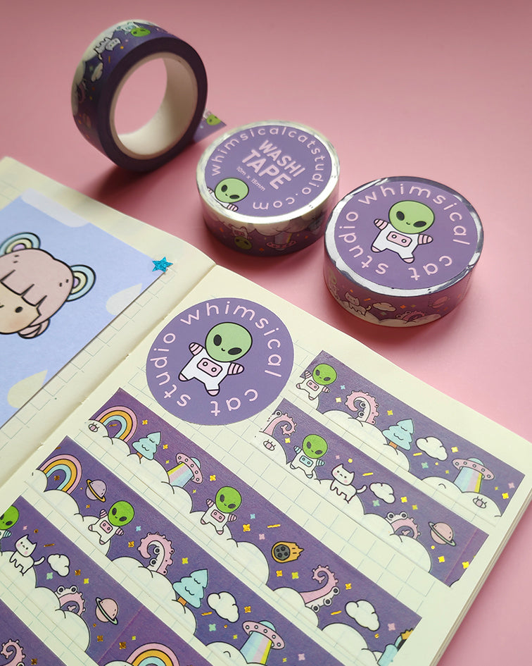 Out of this World Foiled Washi Tape