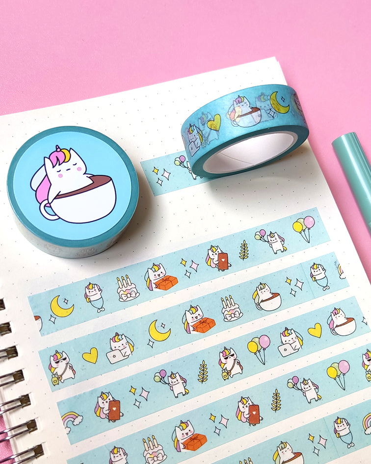 The Caticorn Washi Tape