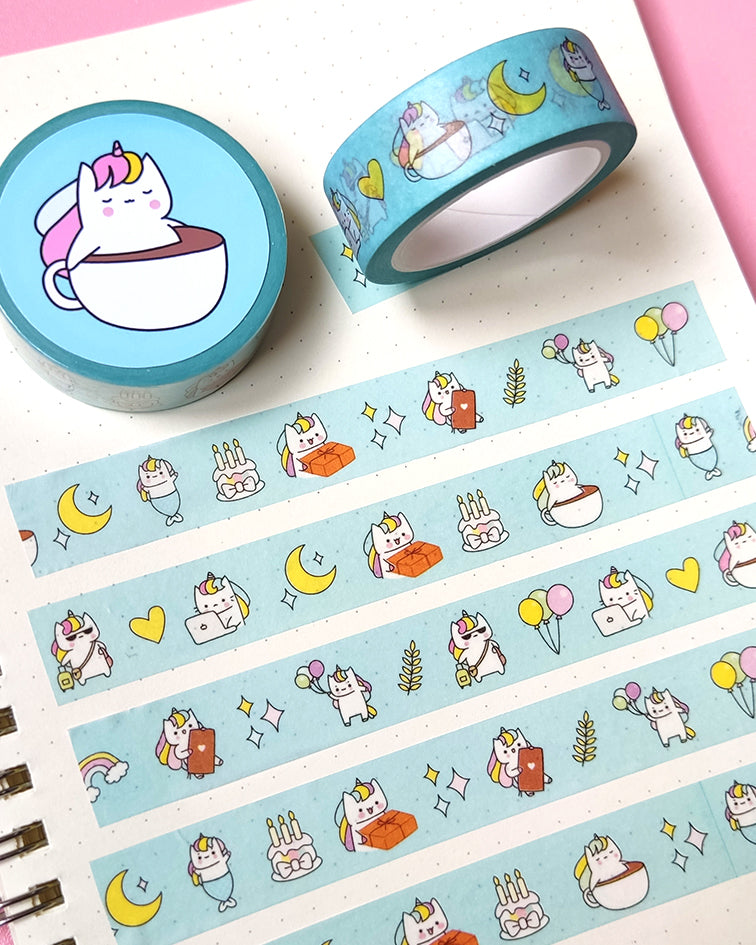 The Caticorn Washi Tape