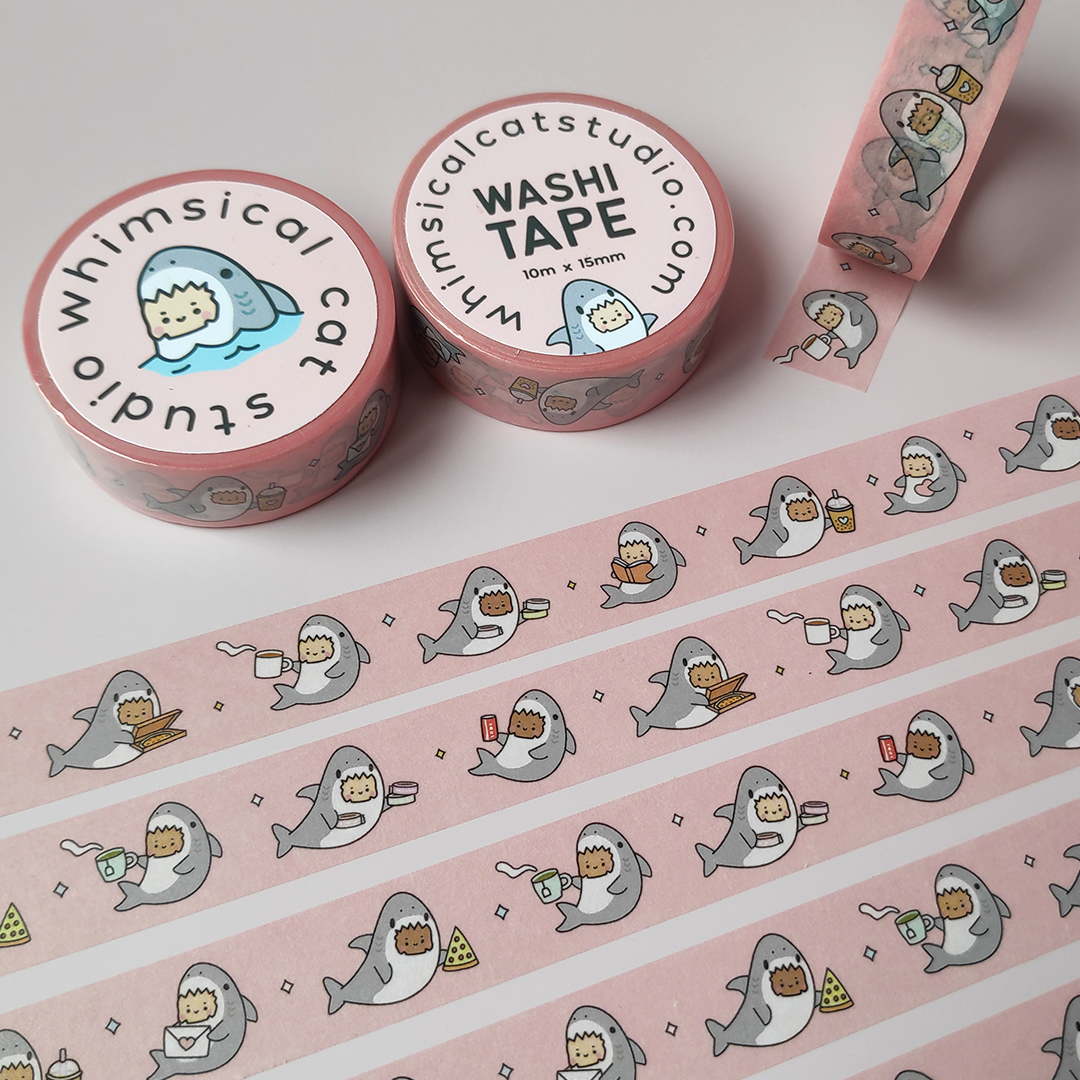 Sharky Girls Washi Tape